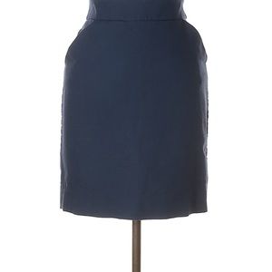 NWT J. Crew Navy Pencil Skirt